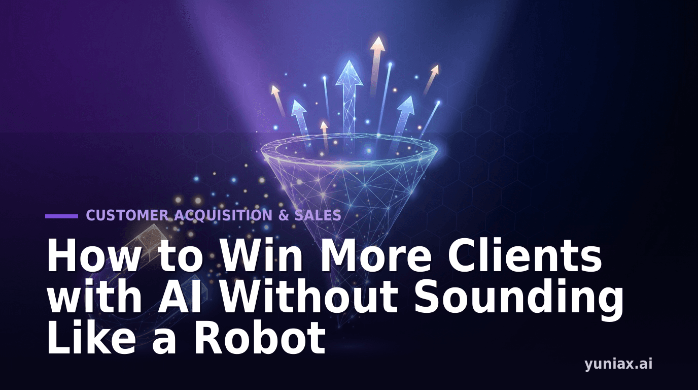 How to Win More Clients with AI Without Sounding Like a Robot