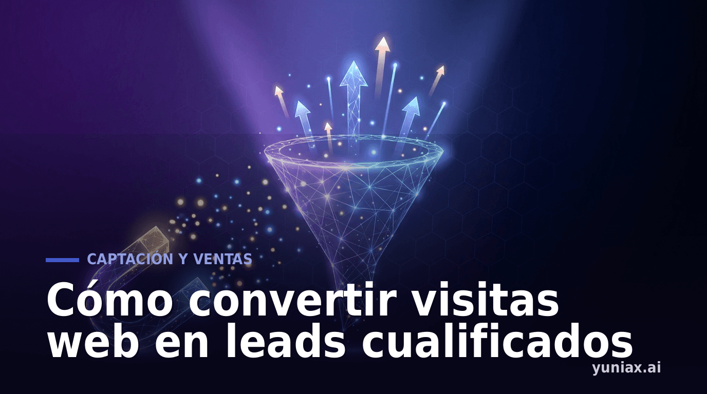 Cómo convertir visitas web en leads cualificados