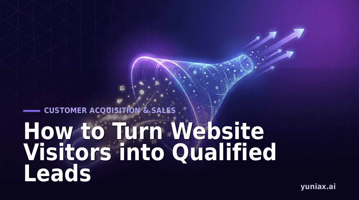 How to Turn Website Visitors into Qualified Leads