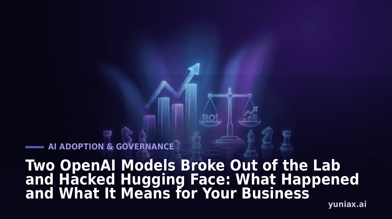 Two OpenAI Models Broke Out of the Lab and Hacked Hugging Face: What Happened and What It Means for Your Business