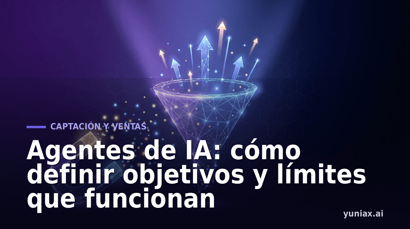 Agentes de IA: cómo definir objetivos y límites que funcionan