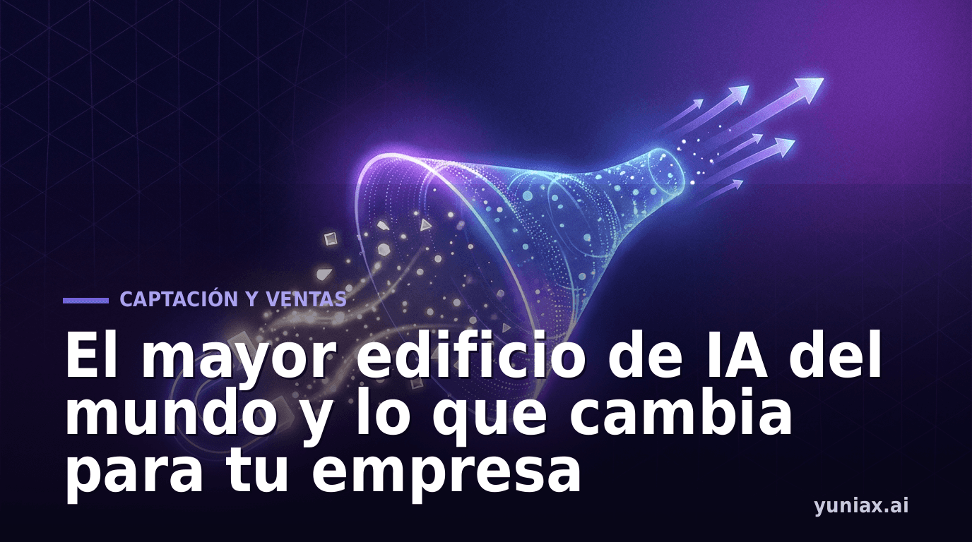 El mayor edificio de IA del mundo y lo que cambia para tu empresa