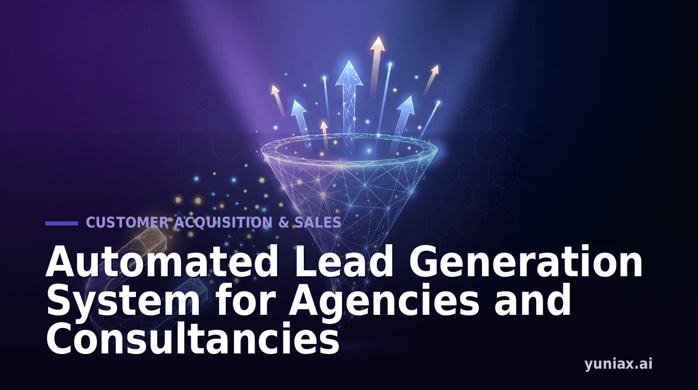 Automated Lead Generation System for Agencies and Consultancies