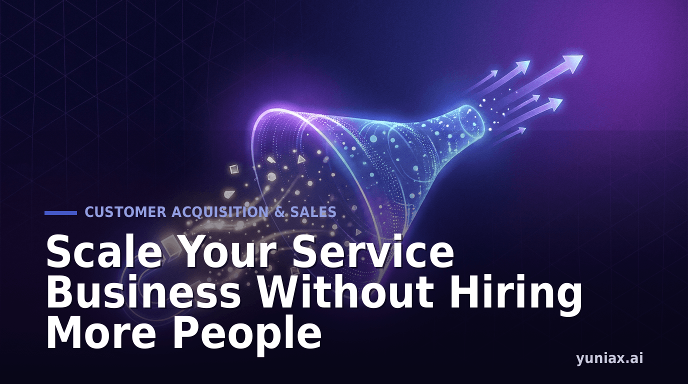 Scale Your Service Business Without Hiring More People